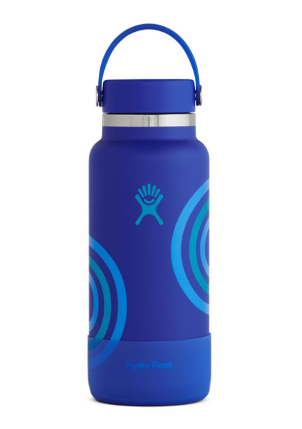 32 oz Novelty Wave Hydroflask | oceanography 101